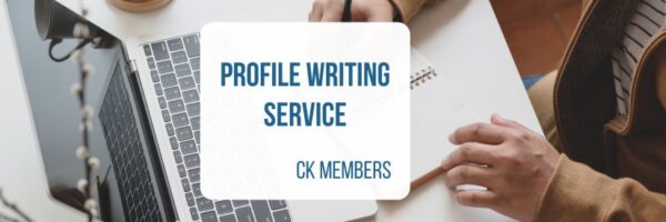 profile writing service for ck members