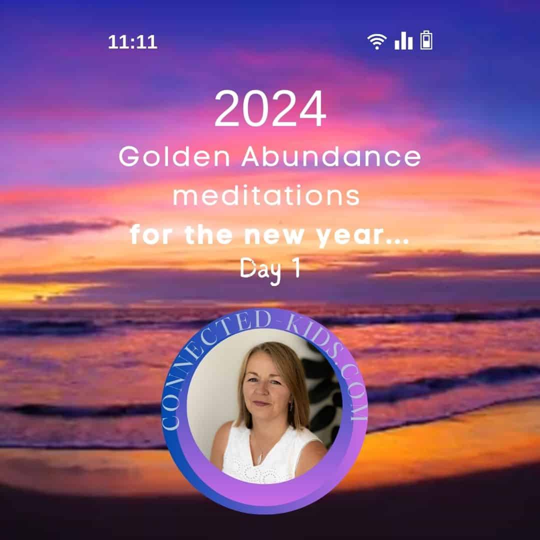 Exclusive For 2024 Teaching Children Meditation Health Fitness Design   Golden Abundance Meditations 2024 Promo Facebook Video 1 