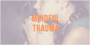 girl sitting with head in hands - mindful support for trauma meditation for kids