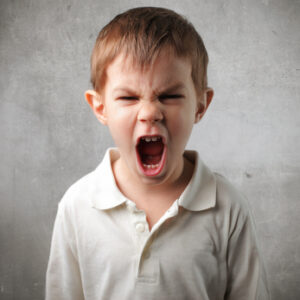 boy shouting Mindfulness for Managing Challenging Behavior